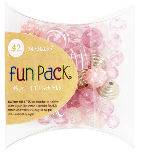 LIGHT PINK BEAD MIX